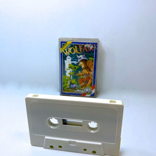 Wolfan tape cassette for Spectrum ZX used, complete in box