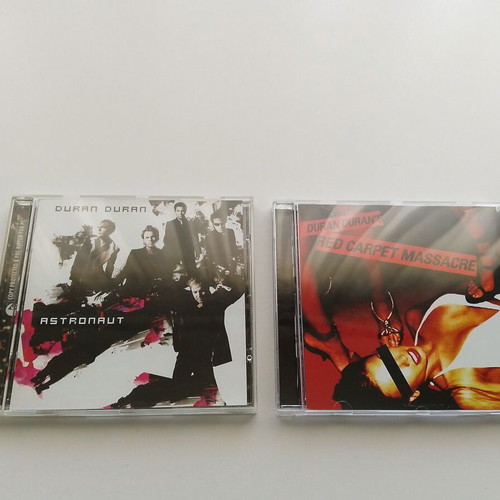 Duran Duran 2 CDs like new, Astronaut and Red Carpet Massacre
