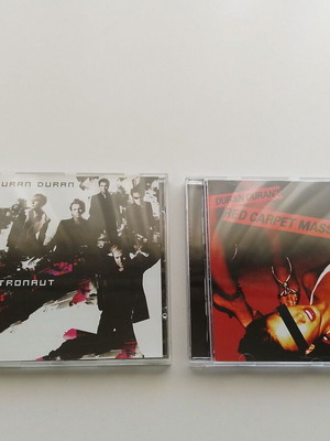 Duran Duran 2 CDs like new, Astronaut and Red Carpet Massacre