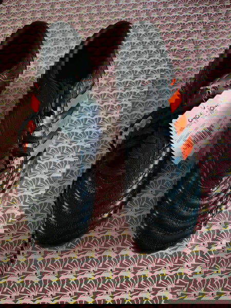 Adidas Ανδρικά Ποδοσφαιρικά Παπούτσια  Μαύρα Πορτοκαλί