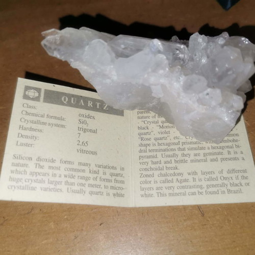 Collection of 7 authentic crystals new