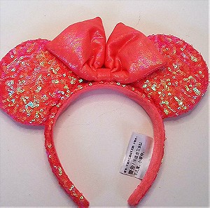 ΓΝΗΣΙΑ ΣΤΕΚΑ ΜΑΛΛΙΩΝ Disney parks Coral Pink Minnie Ears