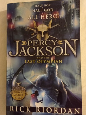 Percy Jackson and the Last Olympian βιβλίο μεταχειρισμένο, αγγλικά