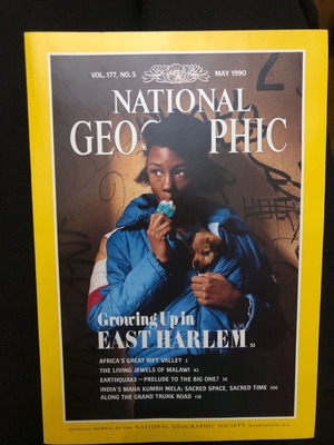 National Geographic magazine May 1990 used, Vol. 177 No. 5