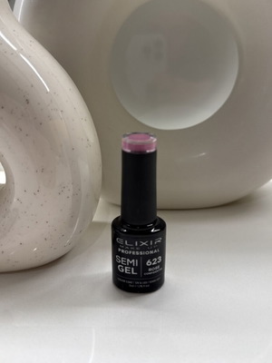 Elixir semi-permanent nail polish No623 pink shade like new