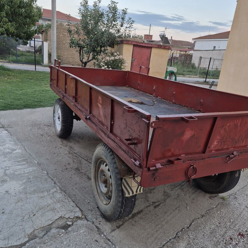 Car Trailer used, 1.5x3.20 with Drawbar 1.30
