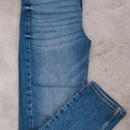 Stradivarius high-waisted jeans like new, blue, size 40