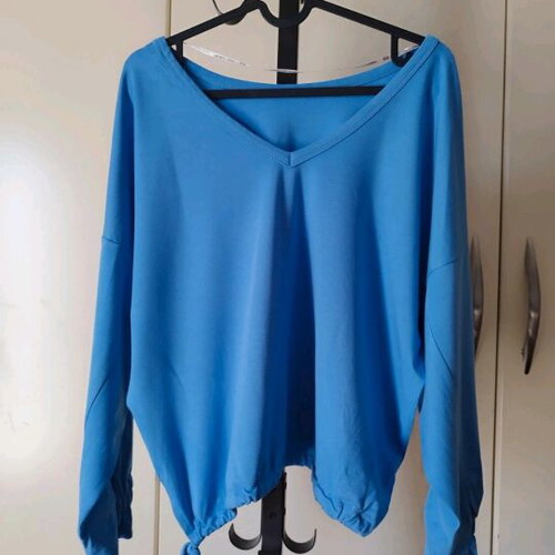 BSB blouse women's blue like new, Small
