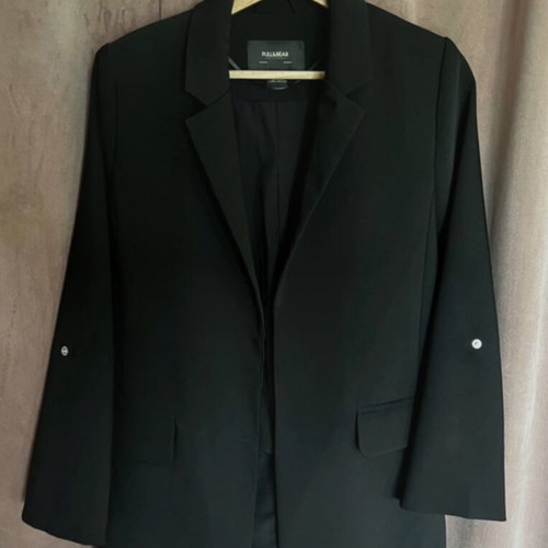 Woman black blazer XS/34/6 Pull & Bear new