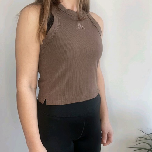 Adidas original women's tank top like new, caramel color, size M