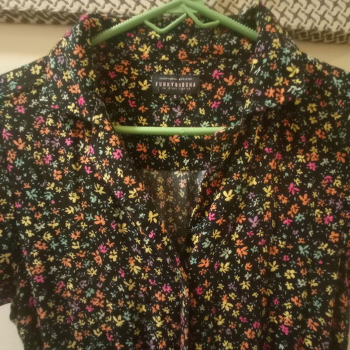Funky Buddha jumpsuit like new, small floral print, size S