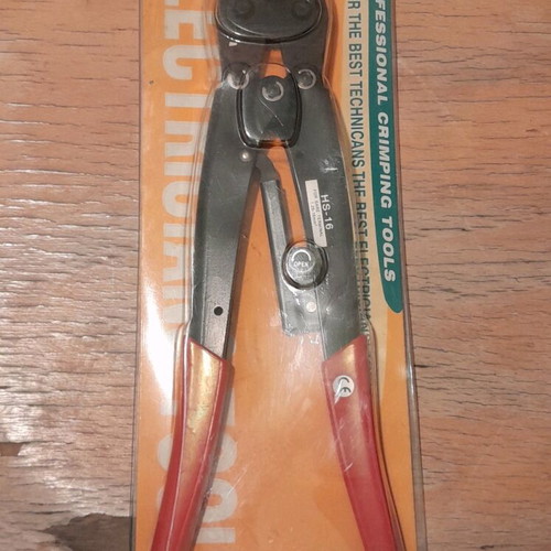 Crimping tool FSE HS-16 1.5-16mm² with ratchet mechanism new