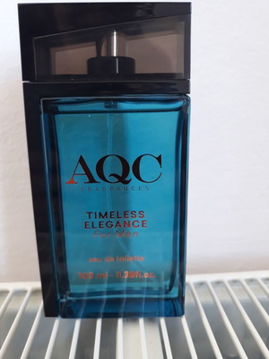 AQC Timeless Elegance άρωμα για άντρες ελάχιστα χρησιμοποιημένο, 100 ml