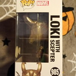 Funko POP Marvel Loki με σκήπτρο #985