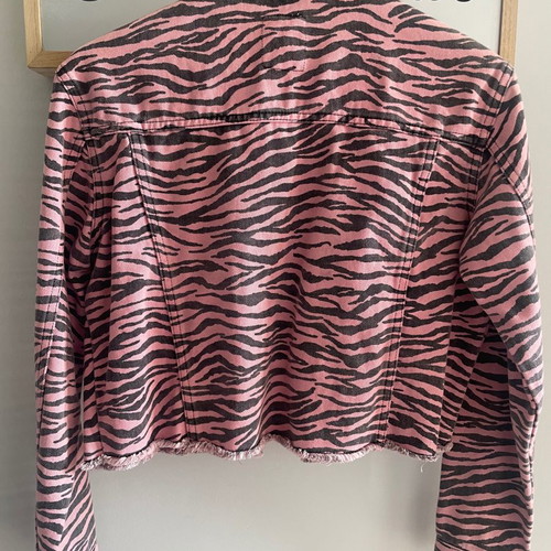 Jean jacket Pink Woman like new, pink, size S