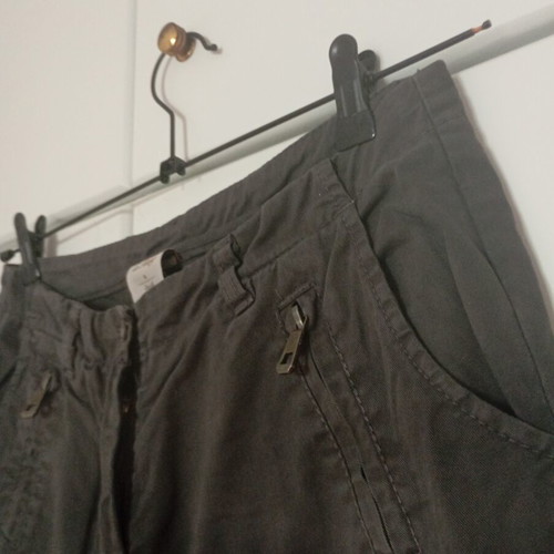 Fabric pants A-Style gray size S like new, made in Italy