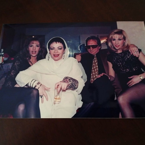 Large Authentic Photo Malvina Karali, Efi Sarri, Mary Miliaresi like new 12.7x19.5 cm