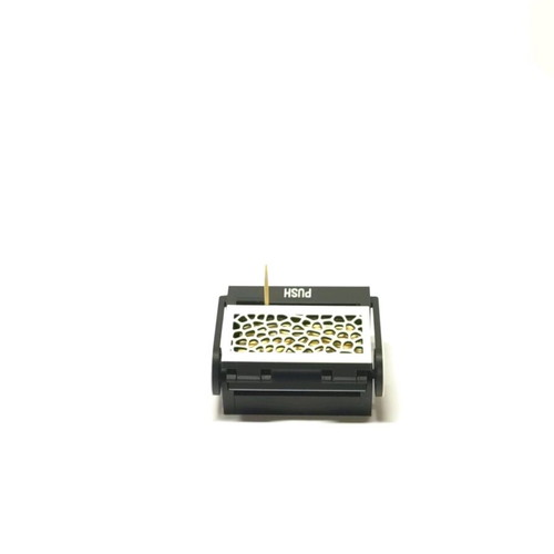 Minimal black and white toothpick dispenser new
