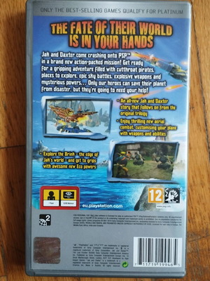 PSP Jak And Daxter Lost Frontier used, complete, with worn case