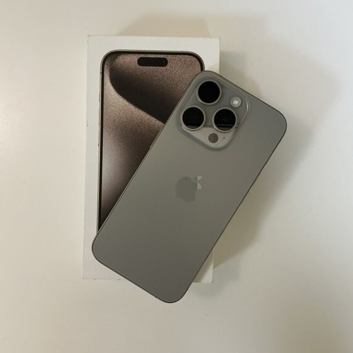 Apple iPhone 15 Pro 128GB Natural Titanium like new