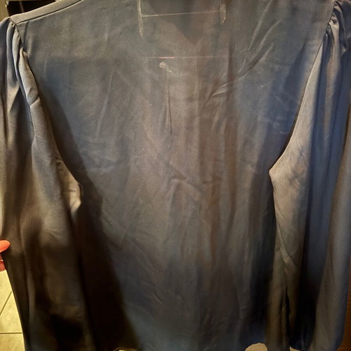 Two-tone shirt used, Dejavu, size S, black and white