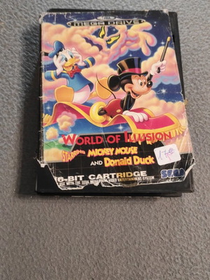 Sega game World of Illusion Mickey Mouse και Donald Duck μεταχειρισμένο