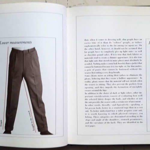 Homo Elegans book like new, ideal men's wardrobe guide