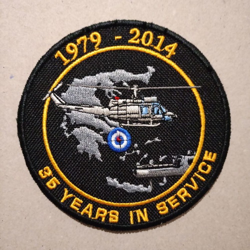 Patch for 35 years of service of AB-212 ASW new