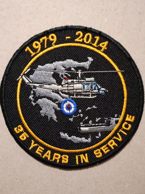 Patch for 35 years of service of AB-212 ASW new