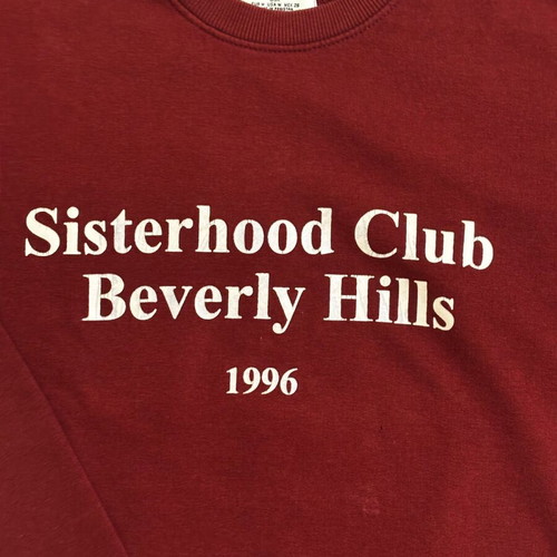 Bershka sweatshirt used, burgundy, size M
