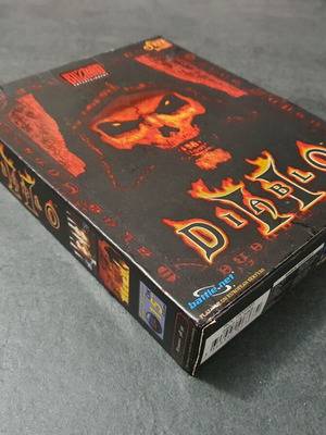 Diablo II 2 Big Box PC game μεταχειρισμένο, αγγλική έκδοση, 2000