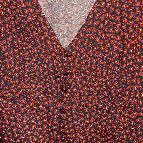 Mango dress size S like new, long sleeve multicolor