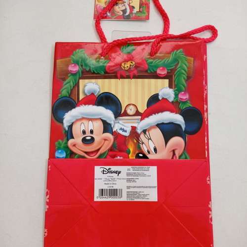 Disney Mickey and Minnie packaging paper bags used