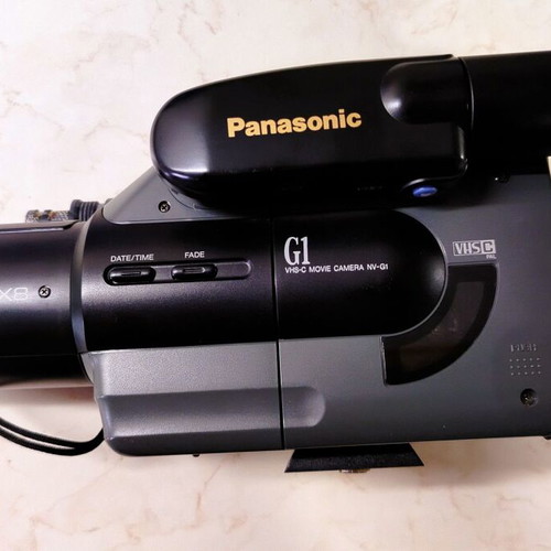Panasonic NV-G1E VHS-C Movie Camera used, collector's item
