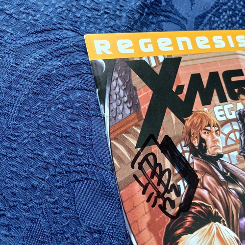 X-men Legacy 260.1 like new with David Baldeon signature