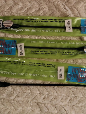 Κεραίες Nagoya NA-701 21,5 cm καινούργιες, σετ 3 τεμαχίων