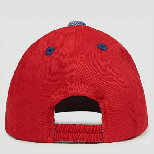 Mayoral Kids Jockey Cap Fabric Red New