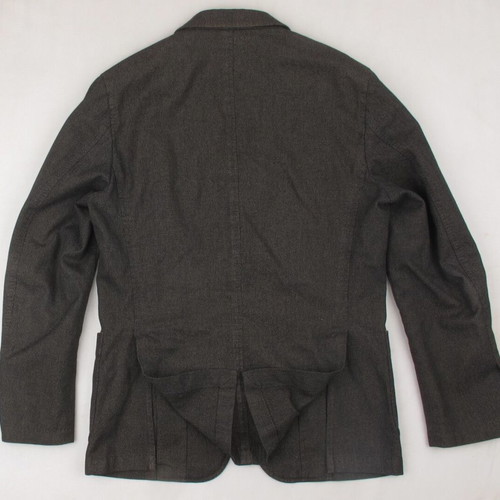 Massimo Dutti men's blazer size L cotton brown like new