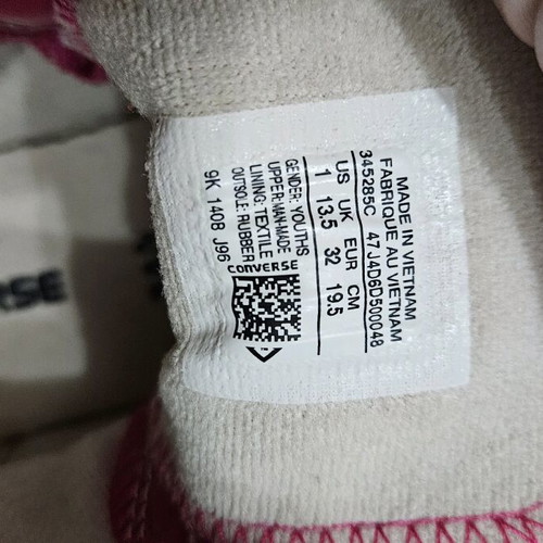 Converse Chuck Taylor All Star Rubber High Top new, pink size 32