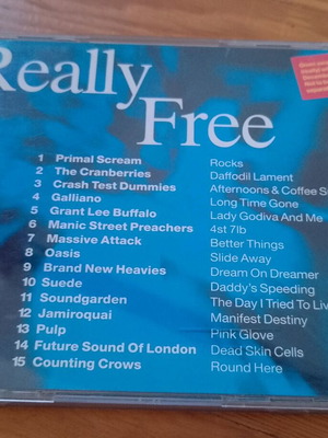 Really Free compilation CD used, rock