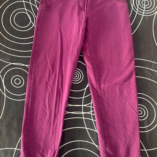 Girls' jogger pants 9–10 years fuchsia like new