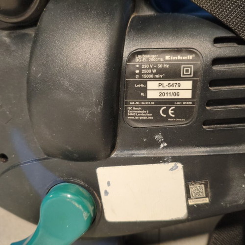Einhell garden blower vacuum like new