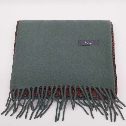 Vintage Hubert Milano men's scarf made of cotton and wool like new