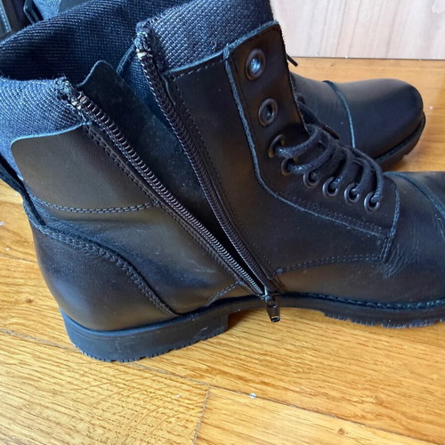 Jack & Jones black boots size 42 like new