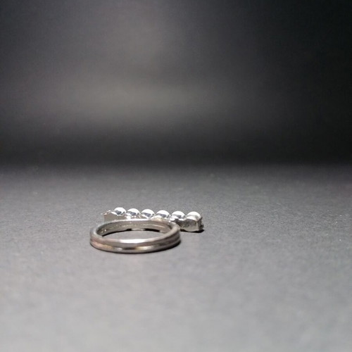 Ring No. 53.5 like new, silver