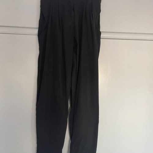 Nadia Rapti wide-leg pants like new, black and gray, size M