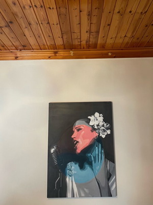 Μοντέρνος πίνακας ζωγραφικής 72εκ x 100εκ καινούργιος με ακρυλικά