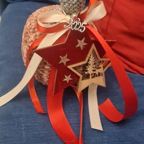 Handmade pomegranate new with crochet knitting