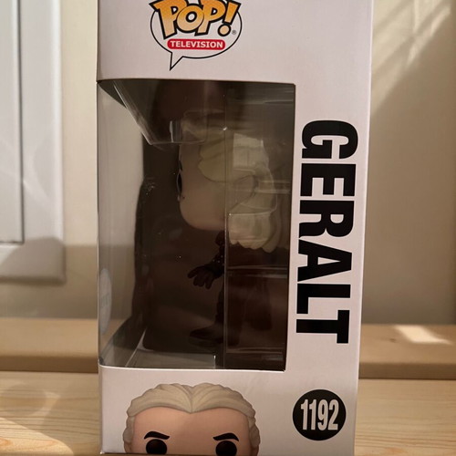 Funko Pop Geralt Chase 1192 new with protector