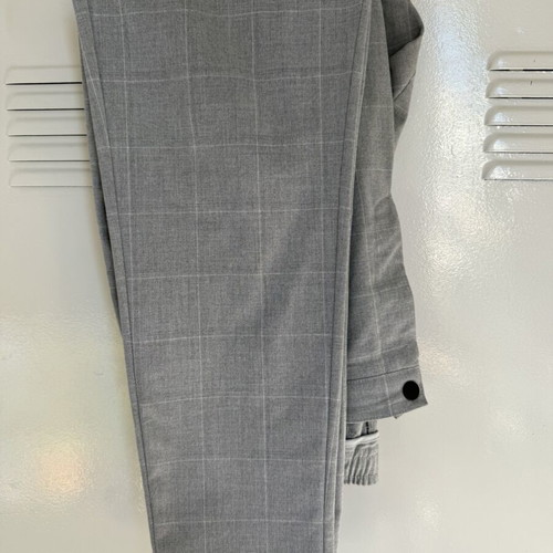Zara checked pants gray XL used